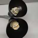 Heat Lamp for Reptile,UVA UVB Light for Turtle,Bearded Dragon Basking Light Bulbs,Dimmable 360Gooseneck UV Heating Lamp W/ G9 Mini Halogen Bulbs 60W (White*2Red*2) for Tortoise/Snake/Lizard