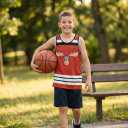 Griswold Moose Youth Clark #00 Basketball Jersey  X-Mas Vacation Stitched Letters & Numbers, Fan Apparel, Kids S to XL (L)