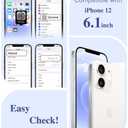 Dibrell for iPhone 15 Plus Case, [Full Camera Protection] [Not Yellowing] [Military-Grade Drop Protection] Cute Clear Slim Shockproof Protective Phone Cover for Women Girls 6.7", Sea Turtles/Blue