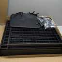 Steel Tube Heavy Large Dog Crate with Mat Base, 55" L x 32" H Dog Crates for Medium Large Dogs, Big Dog Cage, Dog Kennel, Puppy Dog Playpen with Top, Pet Cage, Indoor, Black3