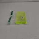 ROYALITA Acrylic Tray Bathroom Tray for Countertop, Guest Towel Holder Tray for Napkin Perfume Jewelry Makeup, Vanity Trays for Soap Dispenser, Aromatherapy, Cup & Candle, Green