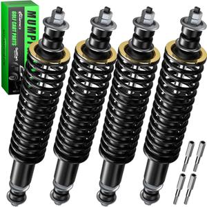 EZGO Golf Cart Heavy Duty Coil Spring Shock Absorber for TXT/Medalist 1994-UP Gas or Electric Models, EZGO TXT Front and Rear Shock Absorber, Replaces OEM# 70928-G01, 76418-G01, 70630-G01