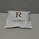 REORIA Women's Trendy Sexy Plunge Deep V Neck Long Sleeve Bodysuit Double Lined Going Out T Shirt Tops, Black, Size S