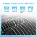 3-in-1 Maternity Abdominal Support Belt - Adjustable Pregnancy Belly Band for Prenatal & Postpartum Care, Relieves Back Pain - Machine Washable, Perfect for Expecting Moms