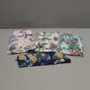 Weewooday 4 Pieces Small Pet Summer T-Shirts Hawaii Style Floral Pet Dog Shirt Breathable Cool Clothes Beach Seaside Puppy Sweatshirt for Puppy(Floral Style,Medium)