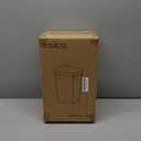 3 Pack Bathroom Small Can with Lid, 2.6 Gallon Slim Garbage Bin with Pop-Up Lid, 10L Plastic Wastebasket for Bedroom, Office, Kitchen, Toilet (Black)