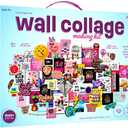 Pretty Me Wall Collage Kit for Teen & Tween Girls - Arts Craft Gift Ideas for Age 11, 12,13, 14, 15, 16 Year Old Girl - Birthday Gifts and Stuff for Teenage Bedroom Decor - Teens Creative Crafts Kits