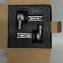 SEALIGHT 9006/HB4 Bulbs, 10X 45,000LM Ultra Brightness, 1:1 Halogen Size L2S 9006 Driving Light Bulb, 6500K Cool White, 70,000Hrs Long Service Life with Cooling Fan, Plug and Play, Pack of 2