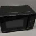 Emerson MW7302B Compact Countertop Microwave Oven with Touch Control, LED Display, 700W, 10 Power Levels, 6 Auto Menus, Glass Turntable and Child Safe Lock, 0.7 Cu., Ft. Black