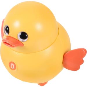Electric Swinging Duck Toy for Babies Interactive Plastic Toy LED Lights and Music Adorable Cartoon Duck for Toddlers and Children Playtime