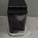 AIRMSEN Grind & Brew Coffee Maker with Built-in Grinder - Single-Serve Machine Compatible with K-Cup Pods & Ground Coffee, 1000W Fast 6-14oz Brew, Descaling Alert, Touchscreen & 50oz Removable Tank