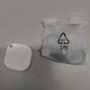 1 Pack Dual System Tracker for iOS and Android Bluetooth Tracker Smart Tags Compatible with Apple Find My (iOS) & Google's Find Hub(Android) for Keys, Luggage, Wallet, Vehicles (White)