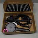 Shower Head, 12 Inch High Pressure Rain Shower Head with Handheld Spray Combo, Adjustable Dual Rainfall Shower Head - Showerhead Comb Set with Extension Arm - 60 Inch Long Shower Hose (Black）