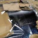 TOPBSHODC Office Chair, Ergonomic Mesh PU Leather Desk Computer Chair, with Lumbar Support, Adjustable Height, Executive Swivel Rolling with Flip-up Arm, Black