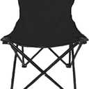 Smartmak Fast Folding Sauna Chair, Reinforced, Suitable for Sauna, Beach and Picnic - Black