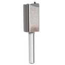 2 x 16mm Double Flute Straight Router Bit 5/8" Cutting Diameter, 1/4" Shank Flush Trim Cut Router Bit for Woodworking