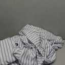 Extra Deep Twin Sheet Set - 4 Piece Breathable and Cooling Sheets - Hotel Luxury Bedding for Women, Men, Kids & Teens - Easy & Secure Fit - Soft and Wrinkle Free - Extra Deep Pockets - Blue Stripes