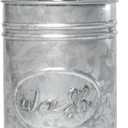 Autumn Alley Galvanized Farmhouse Soap Dispenser Kitchen - Rustic Soap Dispenser for Bathroom - Stainless Steel Pump for Hand Wash, Sanitizer, Lotion, Rustic Bathroom Accessories,17.5 oz, Grey
