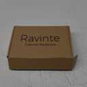 Ravinte 25 Pack Drawer Pulls 1-1/4 Inch Kitchen Cabinet Knobs Solid Round Dresser Drawer Knobs Matte Black Dresser Knobs Drawer Knobs Simple Cabinet Hardware for Cupboard Drawer Pulls