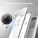 GONEZ Magnetic for iPhone 15 Pro Max Case, [Compatible with MagSafe] Anti-Scratch Microfiber Lining & Screen Protector, Shockproof Slim Phone Silicone Cover 6.7 inch, White