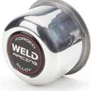 Weld Racing P605-5073 Polished 3.16" OD x 2.20" Tall Push Thru 5-Lug Replacement Right Center Cap