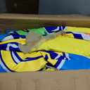 WOW Sports Giant Inflatable Floating Water Slide - 2 Lanes - 9 ft - Hi-Vis Graphics - Kids & Adults, One