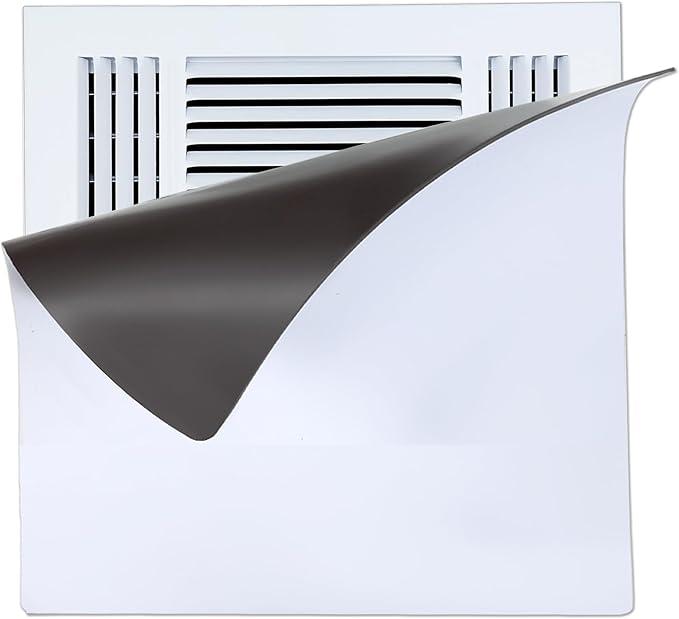 Square magnetic vent heater vent