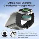 5-in-1 Wireless Charger for MagSafe, AC ISLAND Portable Travel Charging Station, 35W Max Fast Foldable Magnetic Stand, Evolved for iPhone 17-12 & Air Series, Apple Watch, AirPods (with 35W Adapter)