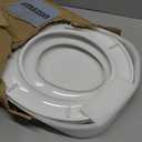 Toilet Seat, Round Toilet Seat with Toddler Seat Built in, Potty Training Toilet Seat Round Fits Both Adult and Child, with Slow Close and Magnets- Round (White)