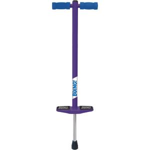 Geospace Jumparoo Boing! JR. Steel Pogo Stick for Kids of 50-90 lbs Weight by Air Kicks, Small Size Pogo Stick-Active Outdoor Fun Toy for Boys and Girls for Exercise, Balance,Coordination (Purple)