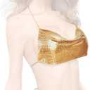 Sexy Deep V Backless Halter Body Chain