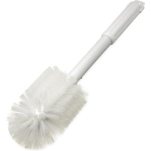 SPARTA Industial Tank Brush Pipe Brush, Drain Brush with Handle for Commercial Kitchens, Polyester Bristle, 16 Inches, White