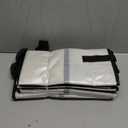 8 Pack Large Strong Moving Bags with Zippers & Carrying Handles - Water-Resistant - Heavy Duty Storage Tote for Space Saving, Fold Flat, Alternative to Moving Box (Semi-Transparent)