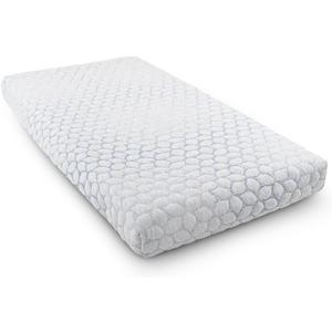 Lullaby Earth Gentle Start Breathable Baby Crib Mattress - 2-Stage Lightweight Infant & Toddler Mattress - Waterproof Baby Bed Mattress for Crib - Non-Toxic Mattress for Baby and Toddler Bed