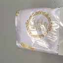 SATINIOR 36 Pcs Eid Ramadan Mubarak Satin Gift Bags 5 x 7 Inch Drawstring Eid Party Favor Silk Bags Mubarak Jewelry Pouch for Islamic Ramadan Gift Supplies Candy Bag Muslim Party Decoration