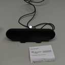 Cyber Acoustics USB Speaker Bar (CA-2890) – Stereo USB Powered Speaker, Easily Clamps to Monitor, Convenient Controls