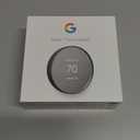 Google Nest Thermostat - Smart Thermostat for Home - Programmable Wifi Thermostat - Charcoal