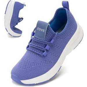 ZOVE Wide Toe Box Shoes Women Extra Wide Width Sneakers Ultra Light Road Running Shoes Non-Slip Tennis Sneakers Breathable Walking Athletic, Size 10.5