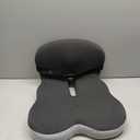 Seat Cushion, Office Chair Cushions for Tailbone Relief, Seat Cushions for Office Chair with LShaped Ergonomic Design & Adjustable Strap, Memory Foam Chair Cushion for Long Sitting Worker(Black Gray)