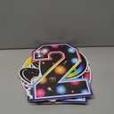 8 Pcs Happy New Year Yard Sign with LED Lights, 2026 New Years Decorations Outdoor Large 2026 Yard Garden Signs Lighted for NYE Party Decor Hats Balloons Sign for Year's Eve Party Supplies