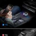 Syncwire Bluetooth 5.4 FM Transmitter Car Adapter 66W PD & QC 3.0 Fast Charging with USB-C Cable Wireless Radio Adapter with Light Control, HiFi Bass, Hands-Free Calling and Strong Mics