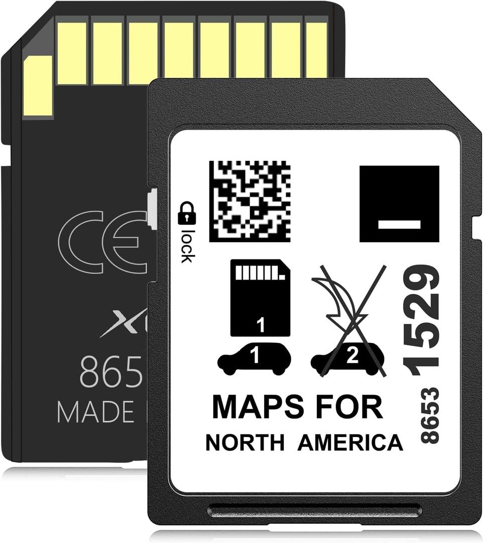 XGEEK 2024 Navigation SD Card Map Update, Accessories 8653 1529 Compatible with GM Chevrolet, Cadillac, and Buick. Includes Maps for The USA, Canada, and Mexico XGEEK 2024 Navigation SD Card Map Update, Accessories 8653 1529 Compatible with GM Chevrolet, Cadillac, and Buick. Includes Maps for The USA, Canada, and Mexico