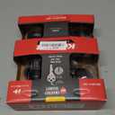 Kwikset 99910-035 Juno Entry Door Knob and Single Cylinder Deadbolt Combo Pack, 3, Venetian Bronze