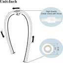 2 x GAGALIFE Sink Soap Dispenser Extension Tube Kit, 47" Food-Grade Silicon Tube with Upgraded Check Value for Under Sink Soap Dispenser, No More Top Refill