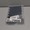 TOVOT 30PCS Heel Plates Black Heel Taps Rubber Tips Sole Heel Repair Pad Replacement with Nails(3 Size) (16 Piece Set)