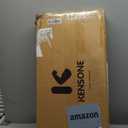 KENSONE 40" Foldable Mini Trampoline, Indoor Trampoline for Kids, Adults Indoor/ Garden Workout, Fitness Rebounder with Adjustable Foam Handle, Max Load 330 lbs, Black