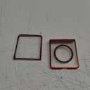 for Motorola Razr Ultra 2025 Magnetic Case Compatible with Mag-Safe & Hinges Protection & Built-in Front Screen Protector & Plated Frame Clear Thin Cover(Red, Razr Ultra 2025)