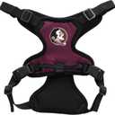 Littlearth NCAA Unisex NCAA Front Clip Pet Harness (Large, Florida State Seminoles)