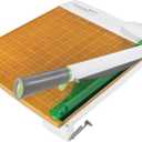 Westcott 16874 15-Inch CarboTitanium Wood Base Guillotine Paper Cutter, Multi-Paper Trimmer with 30 Sheet Capacity, 2.75 H X 23.0 L X 13.25 W
