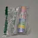 8000 Pieces 1/4" Colored Dot Stickers Round Color Coding Labels Polka Circle Colorful Coding Labels Small Dot Price Sticker 8 Color for Office Classroom Decor Paper Yard Sale File Classification